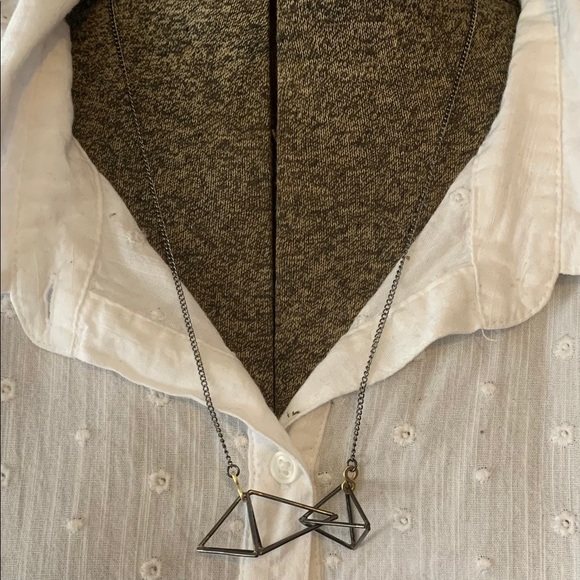 Intersecting Polyhedrons necklace #1 - Picture 2 of 5